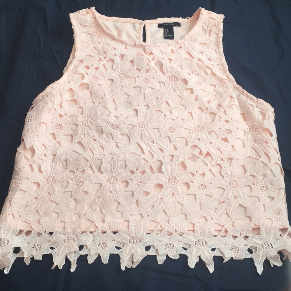 Forever 21 pink blouse/ top